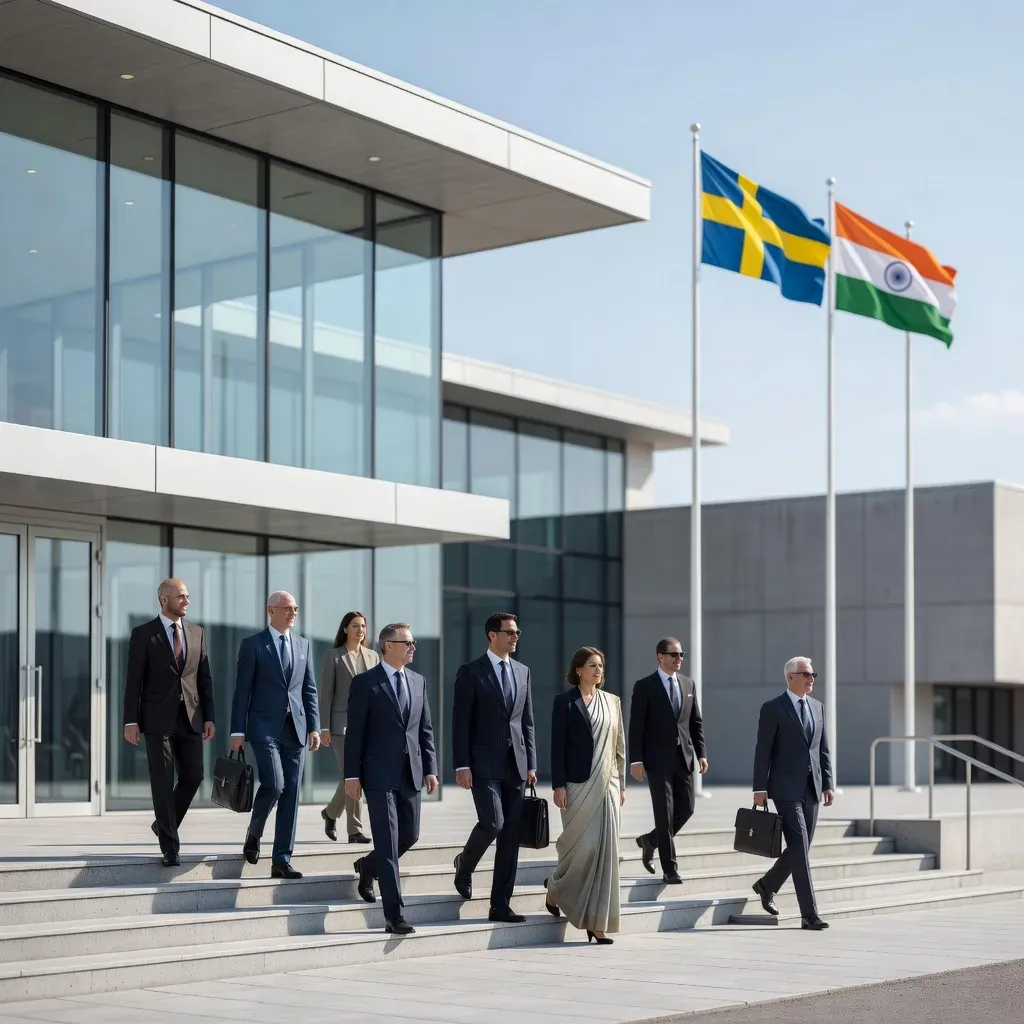 CM Nayab Saini Heads to Sweden to Woo Investors for Haryana