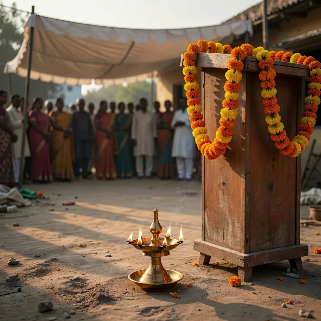 CM Sai at Bhoomi Pujan & Lokarpan in Samoda, Raipur