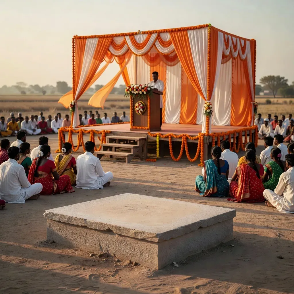 CM Sai Leads Statue Unveiling and Project Launches in Balrampur-Ramanujganj
