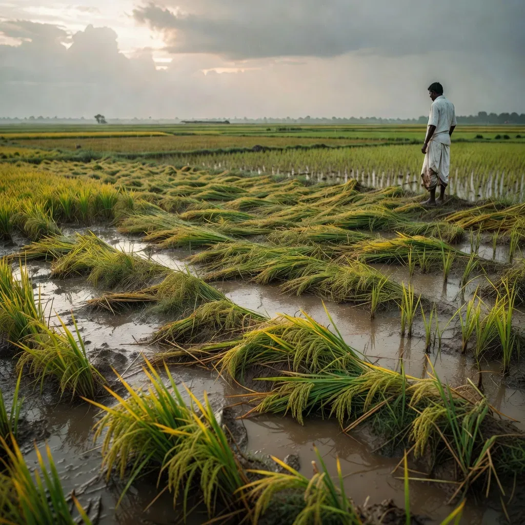 CM Sai orders crop survey, RBC 6-4 aid for Cyclone Arnab victims