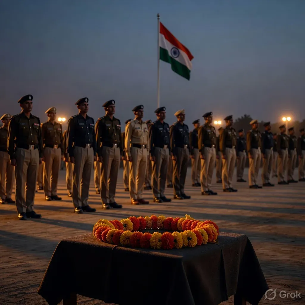 CM Sai Salutes 141 Gallantry Medals for Chhattisgarh Police