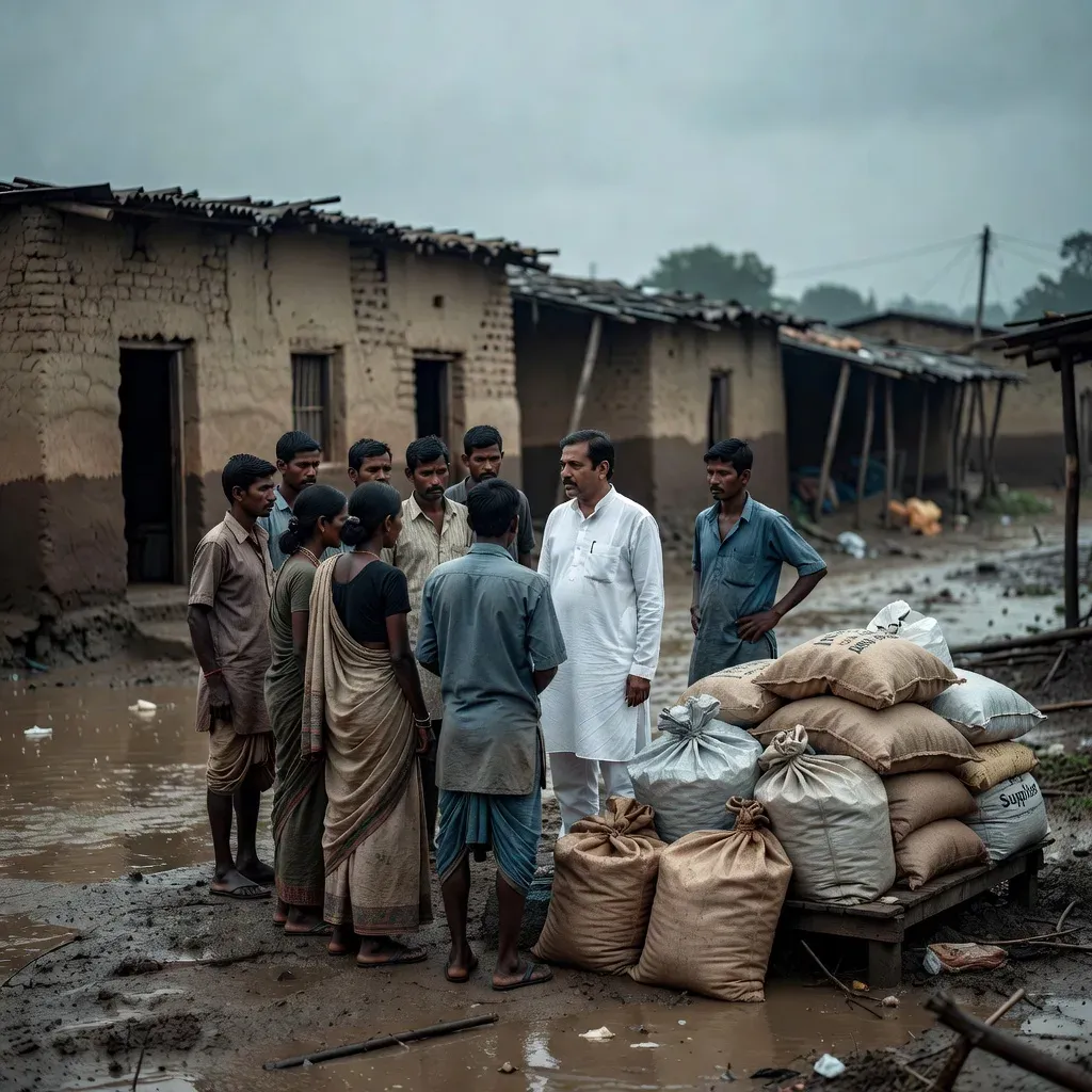 CM Sai Visits Flood-Hit Bastar and Sukma, Vows Aid for Every Family