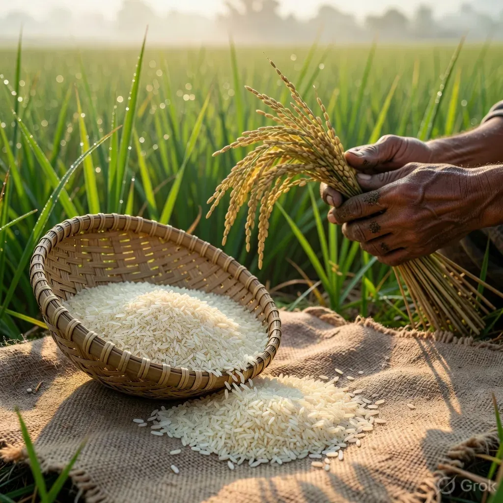 CM Sai's Govt Puts Koriya's Jeeraphool Rice on National Map