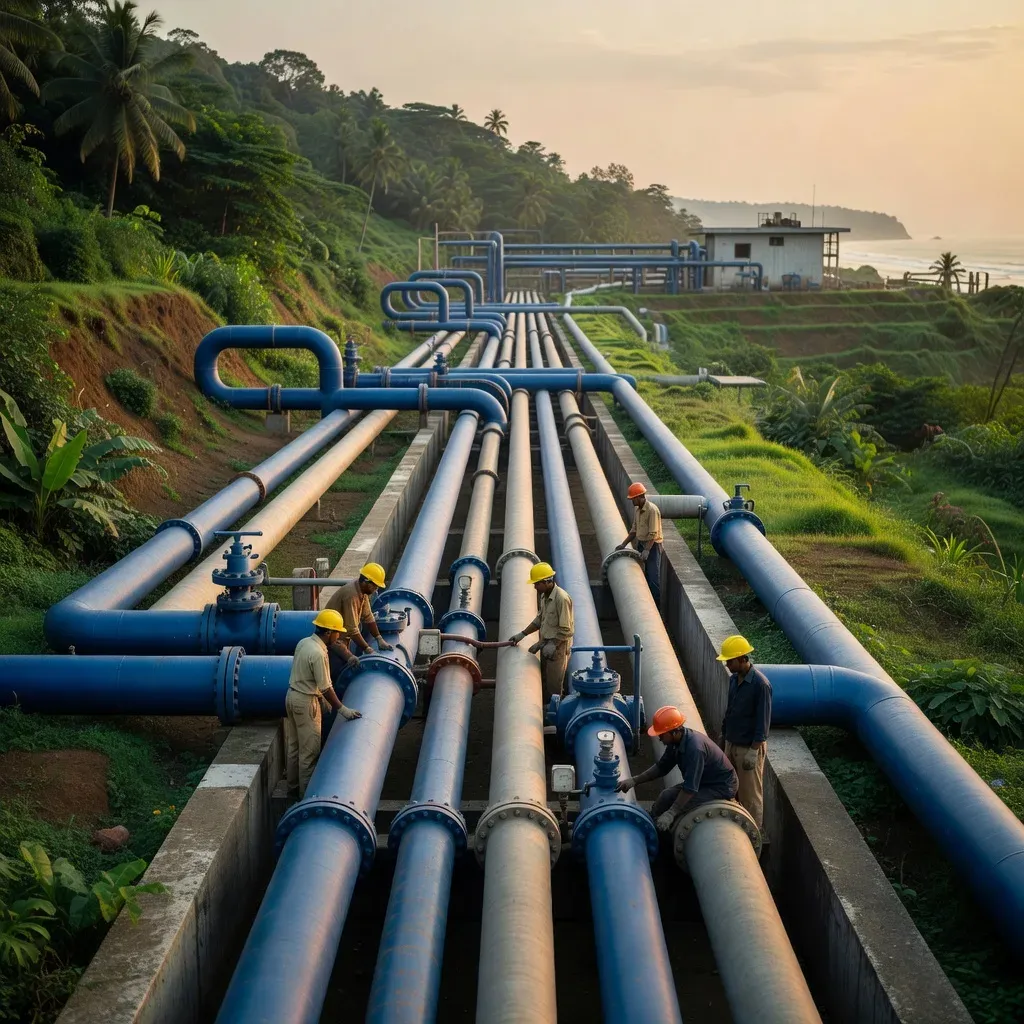 CM Sawant Commissions ₹201 Cr Water Pipeline in North Goa
