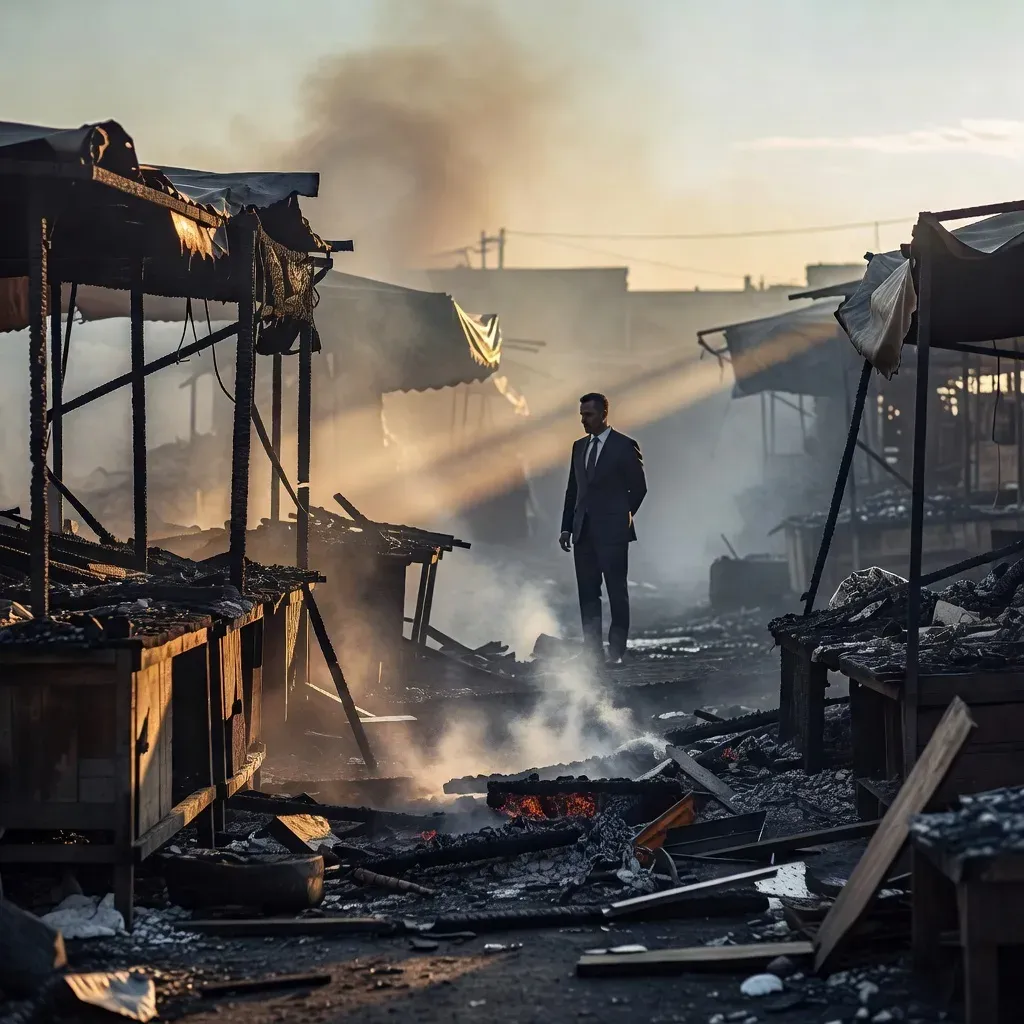CM Sawant Directs Relief Push After Vasco Sunday Market Fire