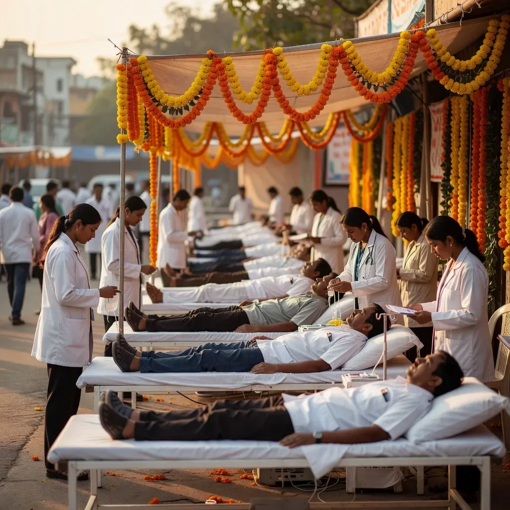 CM Vishnu Deo Sai hails Raipur blood donation drive