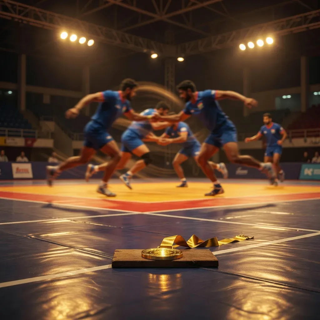 CM Yogi Hails Indian Men's Kabaddi Team's Asian Games Gold