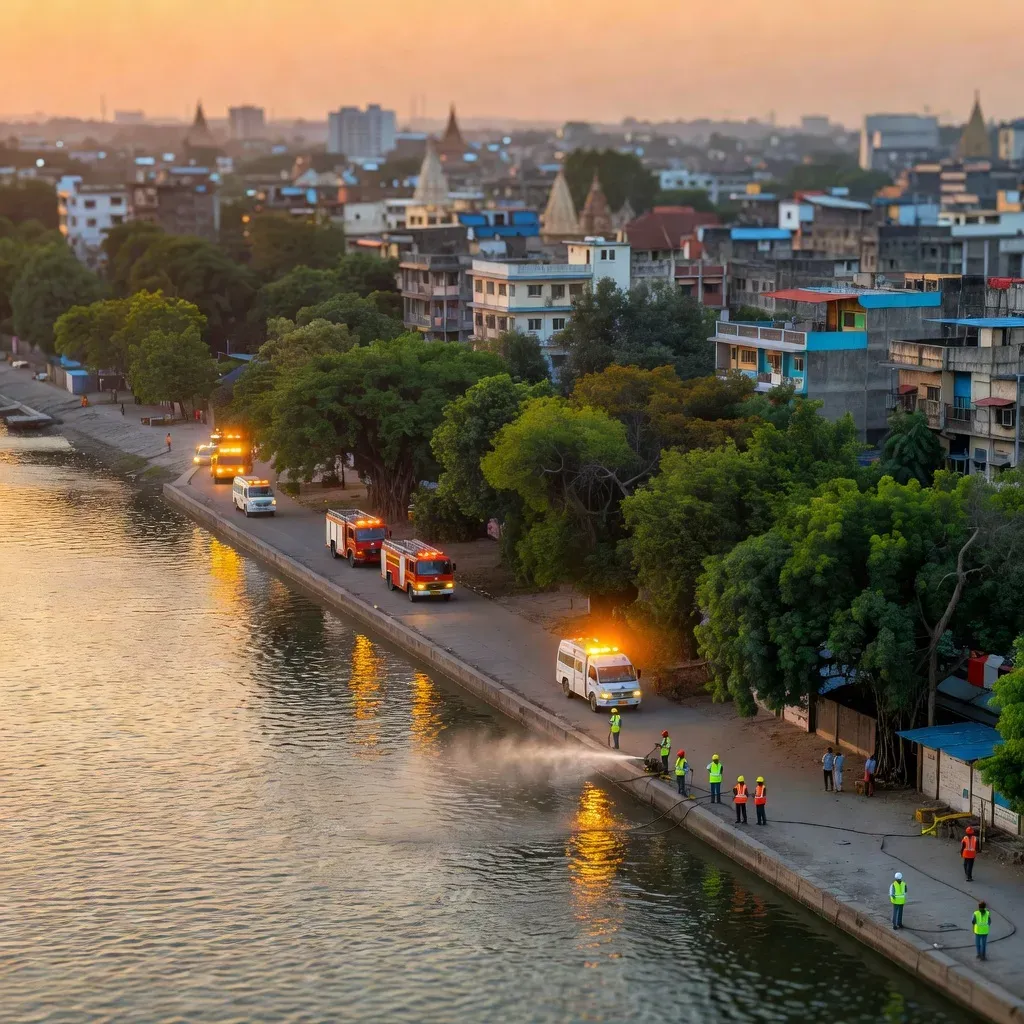 CM Yogi Orders Integrated Flood Plan for Lucknow's Gomti