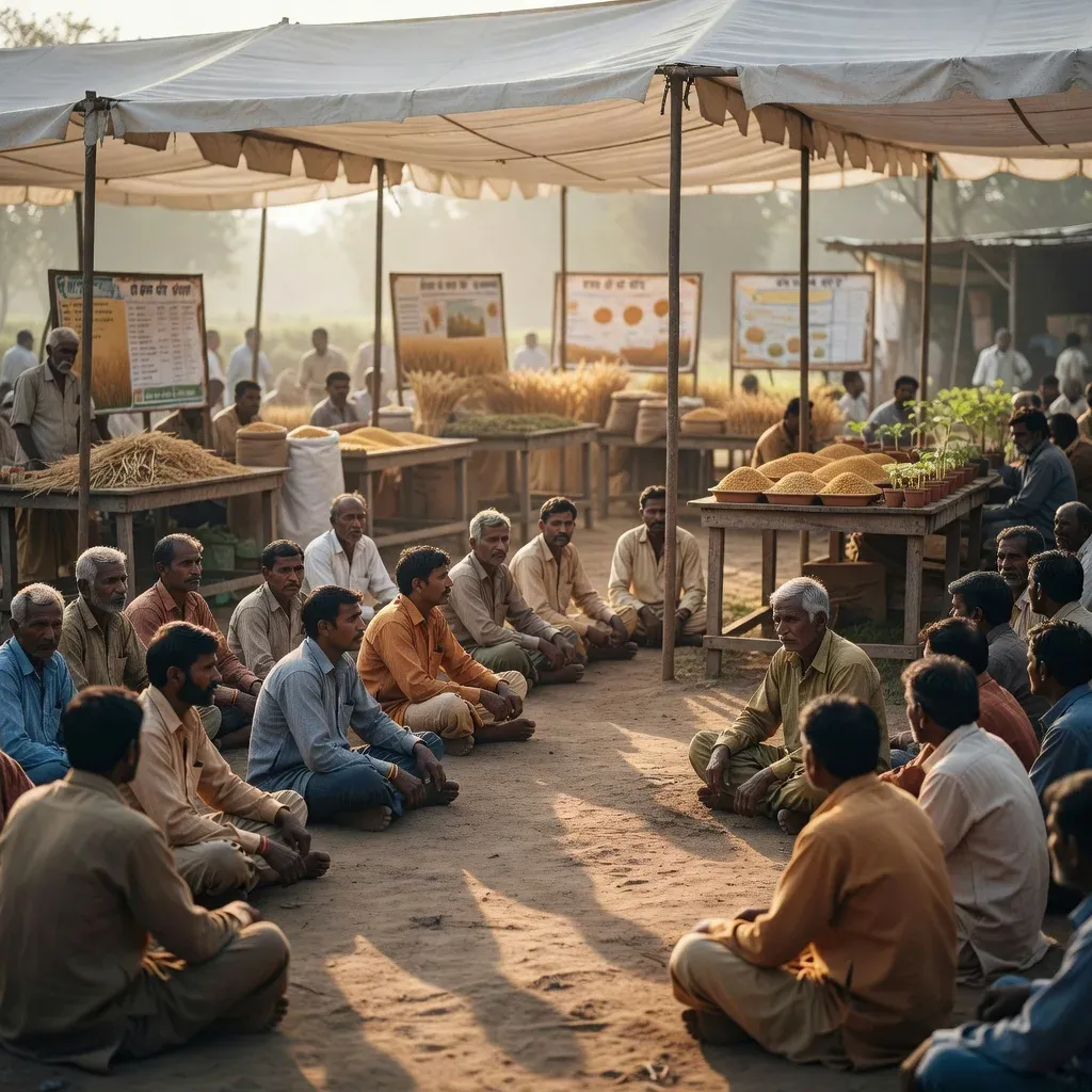 CM Yogi Orders Kisan Melas at Weekly Chaupals from June