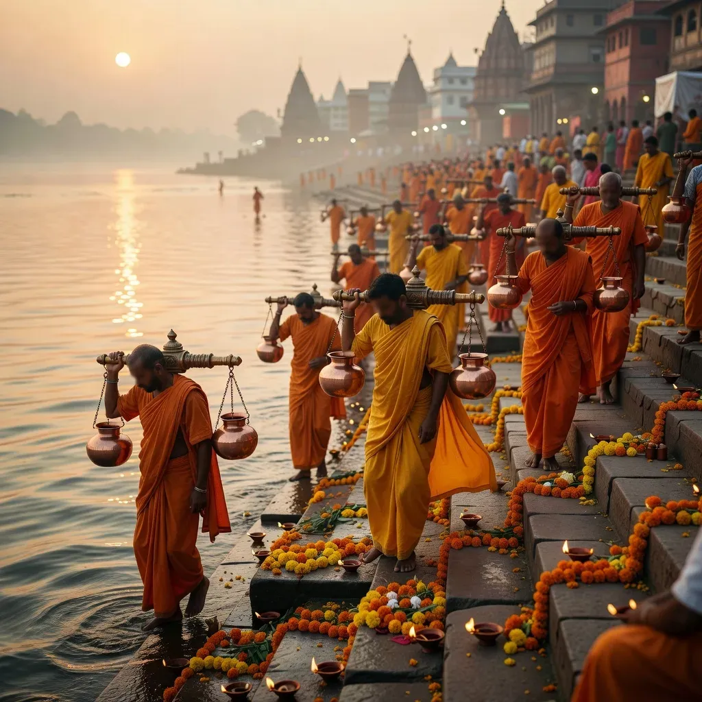 CM Yogi Welcomes Kanwar Yatris as Shravan Pilgrimage Peaks