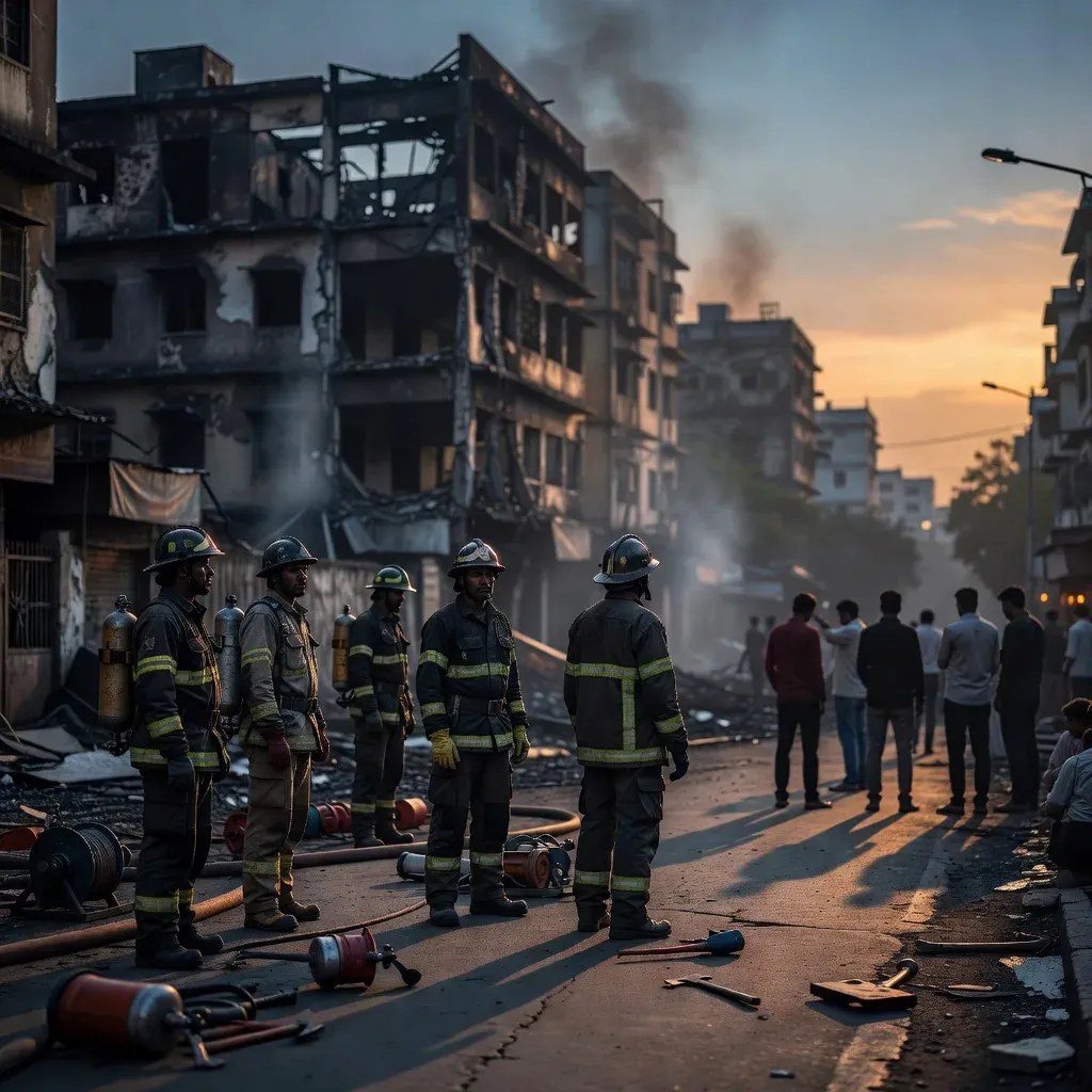 Gadkari Condoles Loss of Lives in Lucknow Fire Mishap