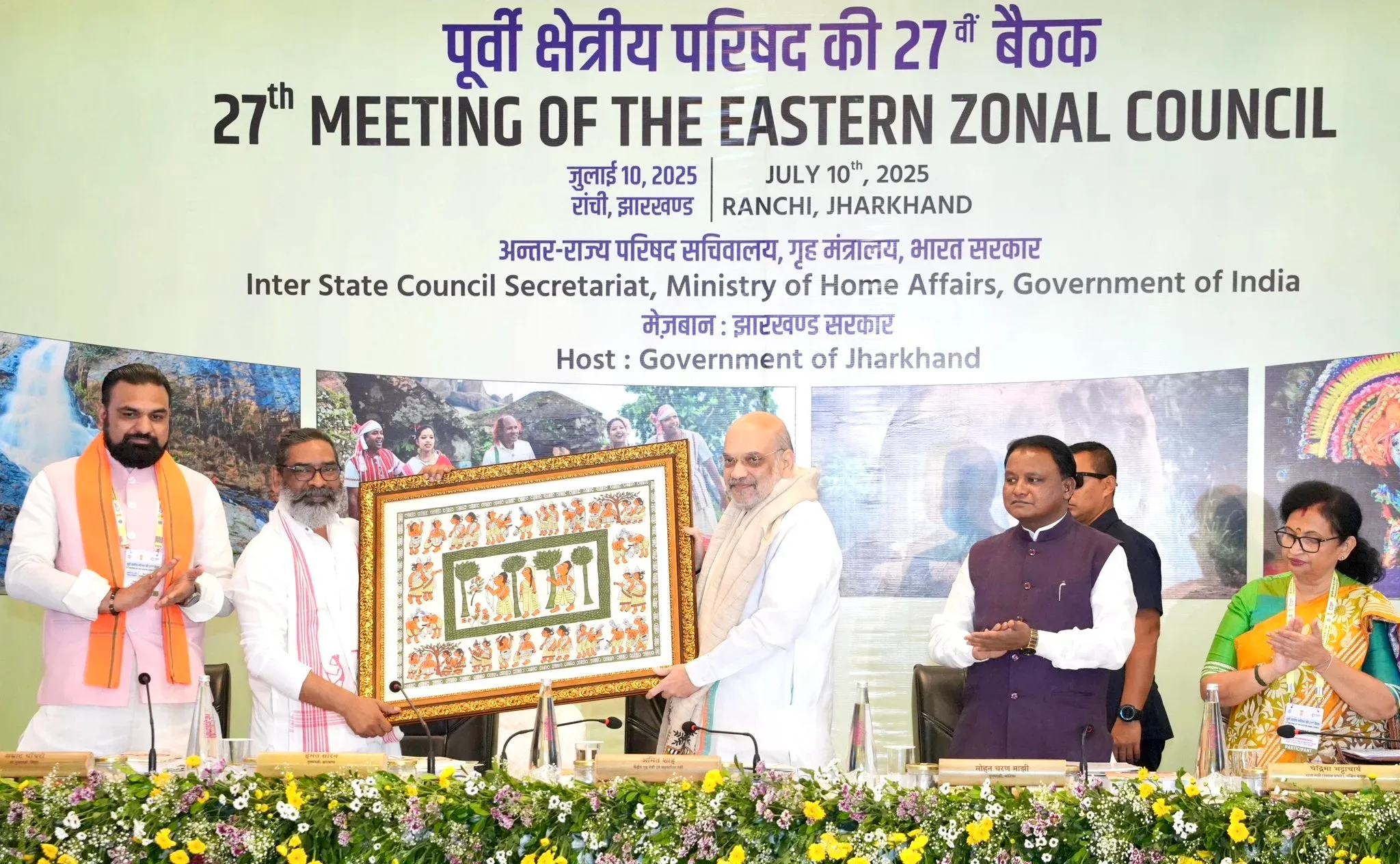 Does the Modi government firmly support states in crises?