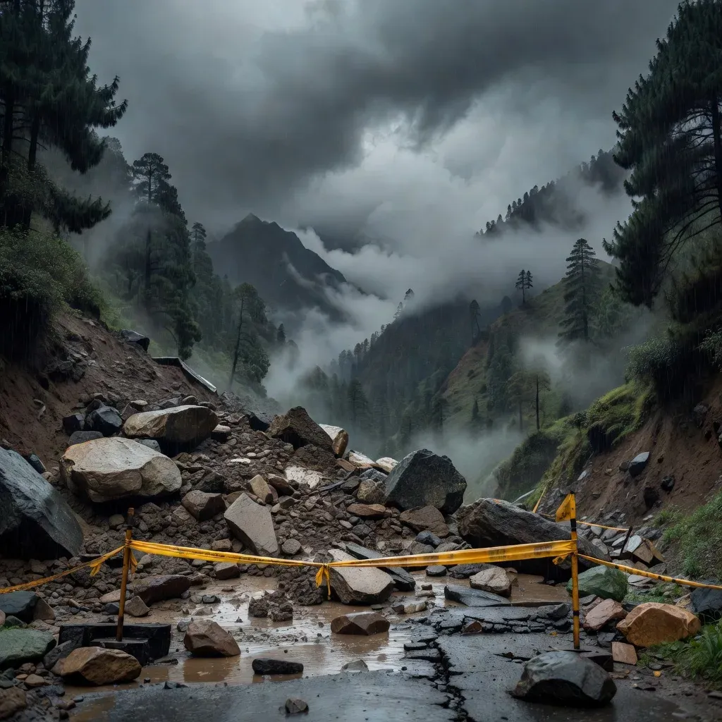 HP CM Office flags heavy rain, landslides across Himachal