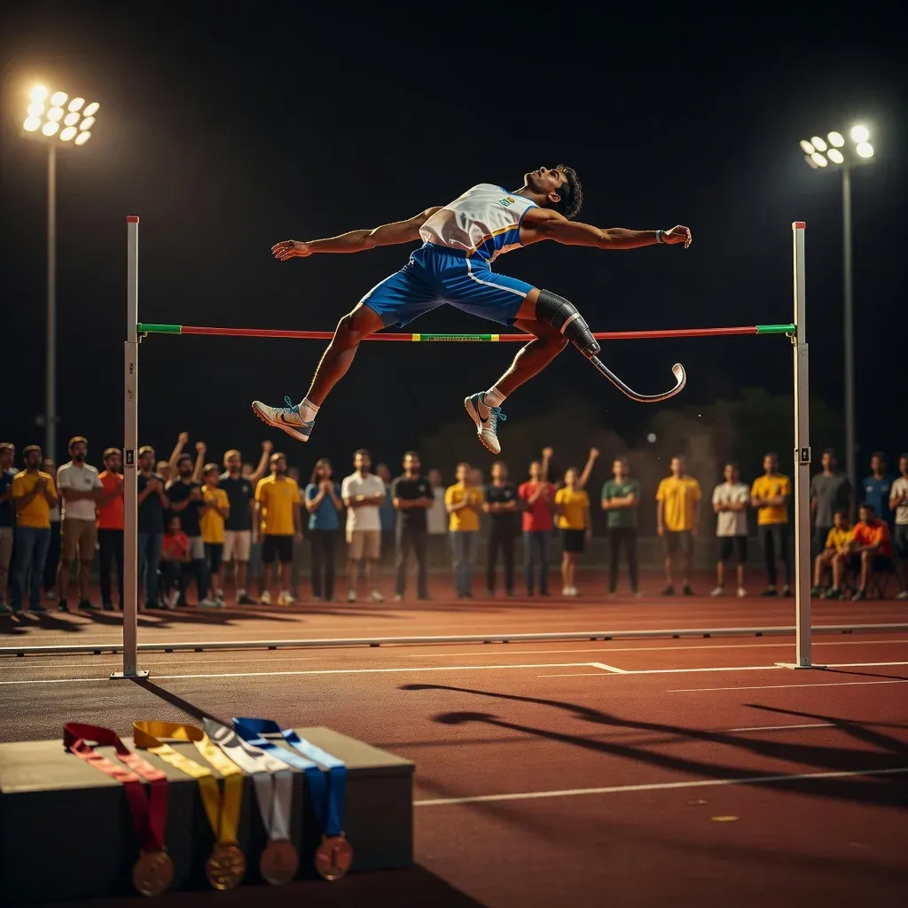 Khattar hails India's podium sweep in Asian Para Games High Jump