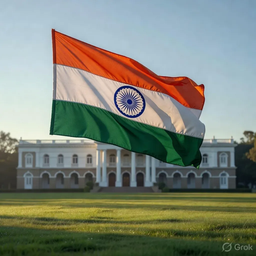 Kishan Reddy hoists Tricolour at Delhi residence on Independence Day