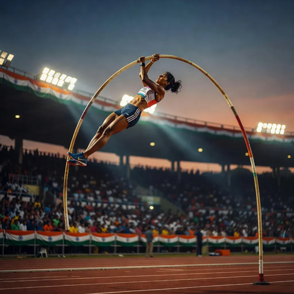 Mandaviya Hails India's First Asian Games Pole Vault Medal