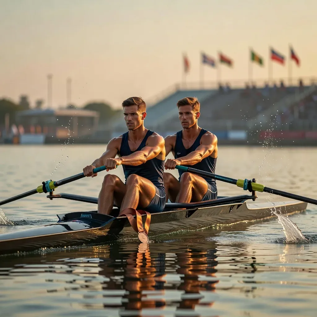 Mandaviya hails Satnam & Salman's bronze in Men's Double Sculls