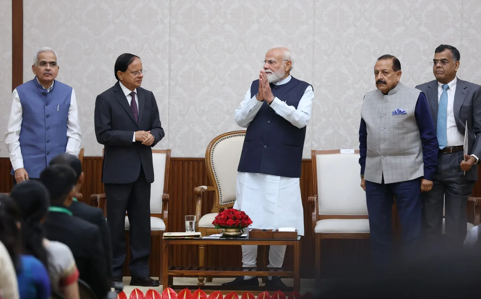 Modi Meets IAS 2024 Batch Trainees at Seva Teerth, New Delhi