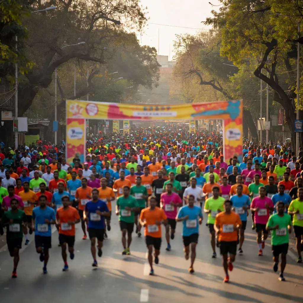 MP CM Mohan Yadav champions yoga and marathons for public health