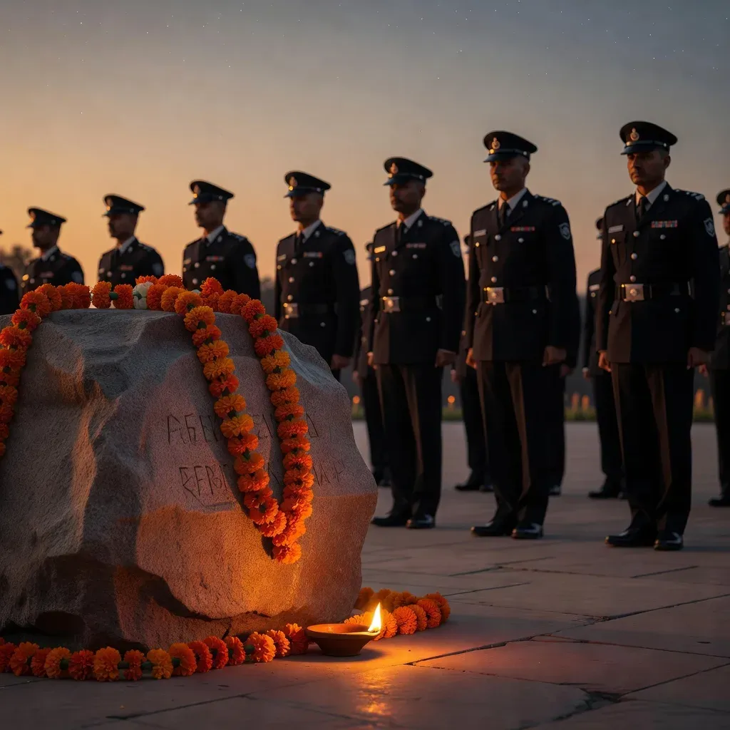 MP CM Mohan Yadav Pays Tribute on Police Smriti Diwas