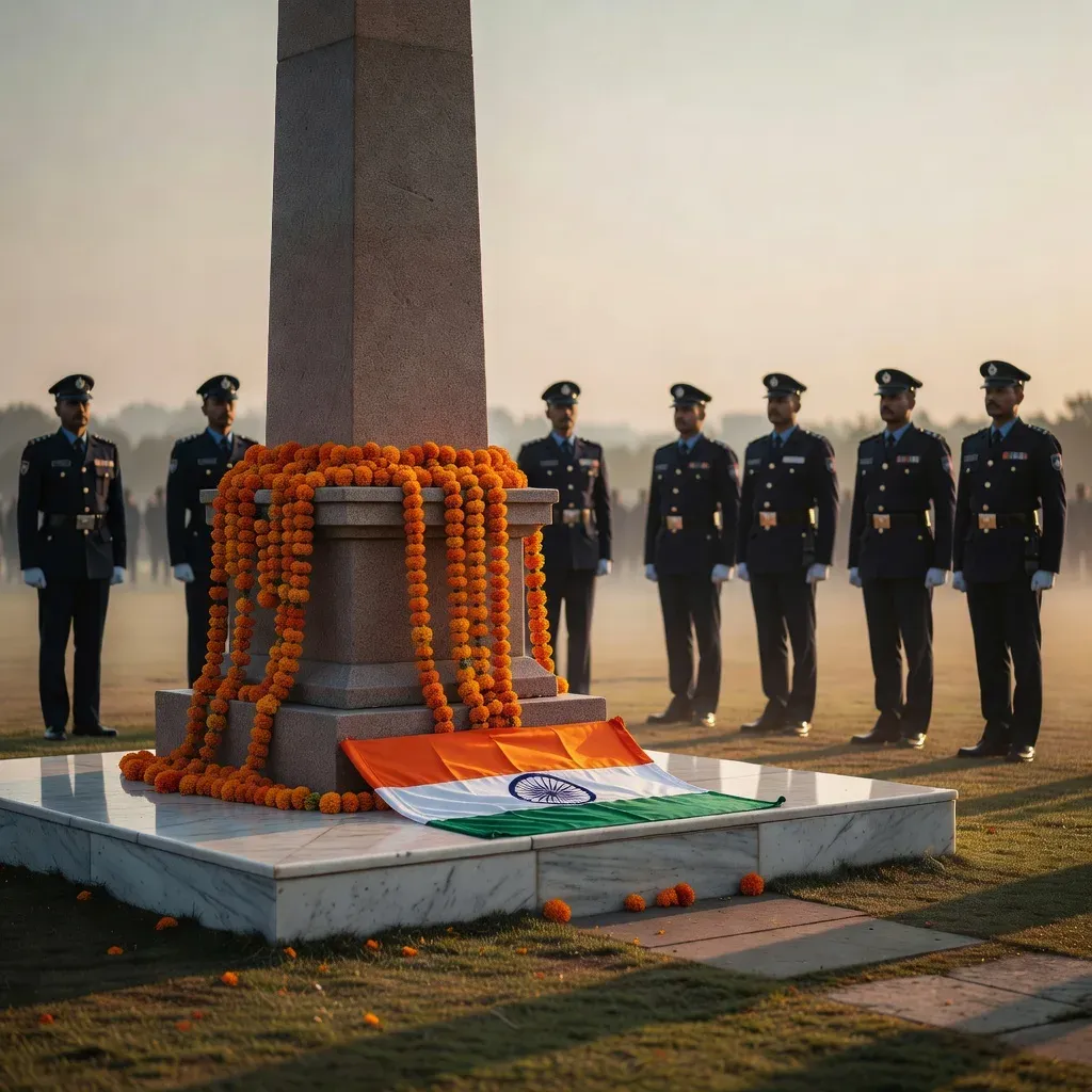 PM Modi honours police on Commemoration Day