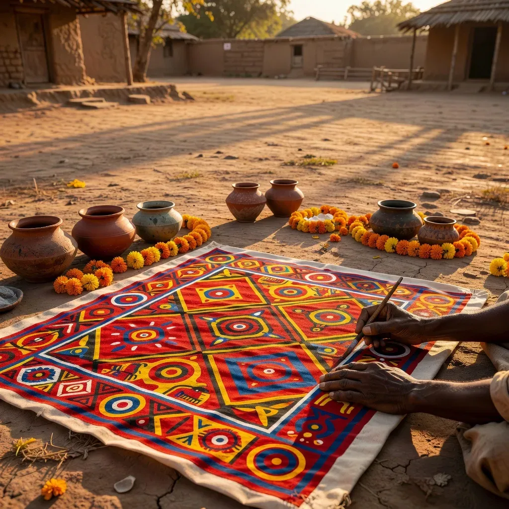 Rajasthan CM Bhajanlal Celebrates Tribal Art as State's Identity