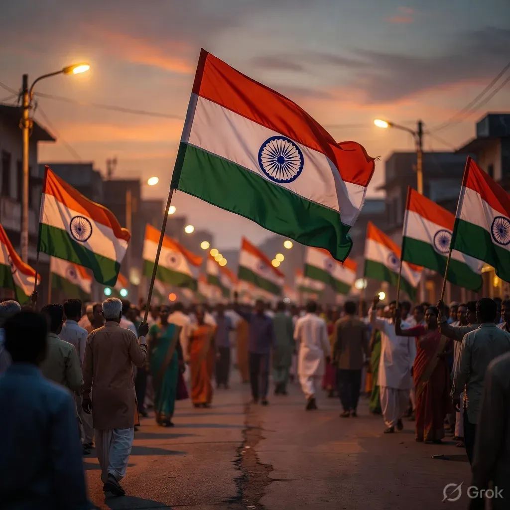Rajasthan CM hails Tiranga Yatras on eve of Independence Day