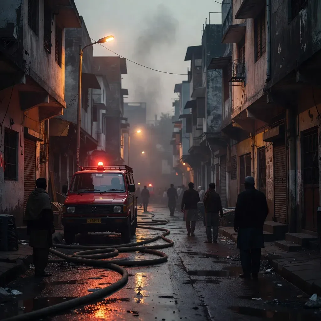 Rajnath Singh Condoles Malviya Nagar Fire Deaths in Delhi