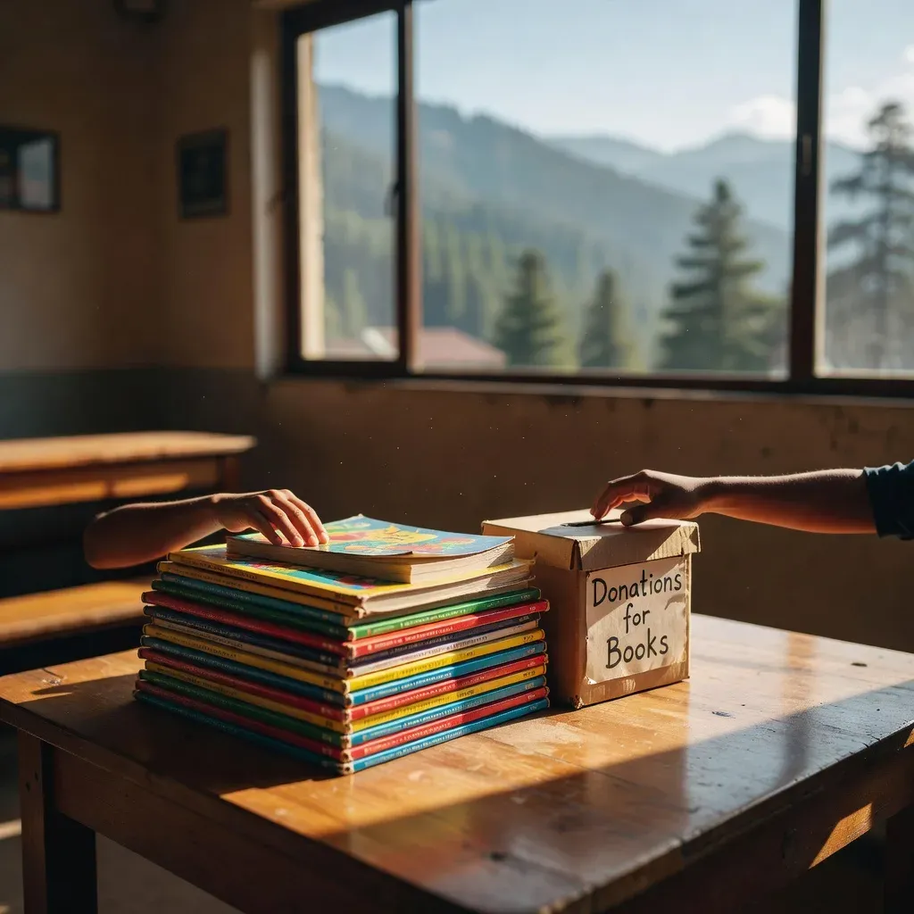 Rudraprayag's Book Donation Drive Wins Public Backing
