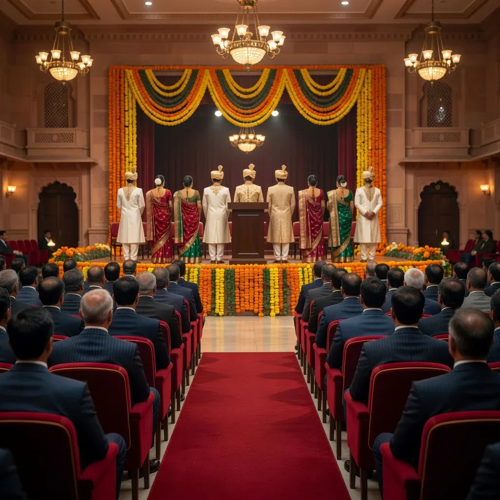 Shekhawat attends JIA oath ceremony in Jodhpur