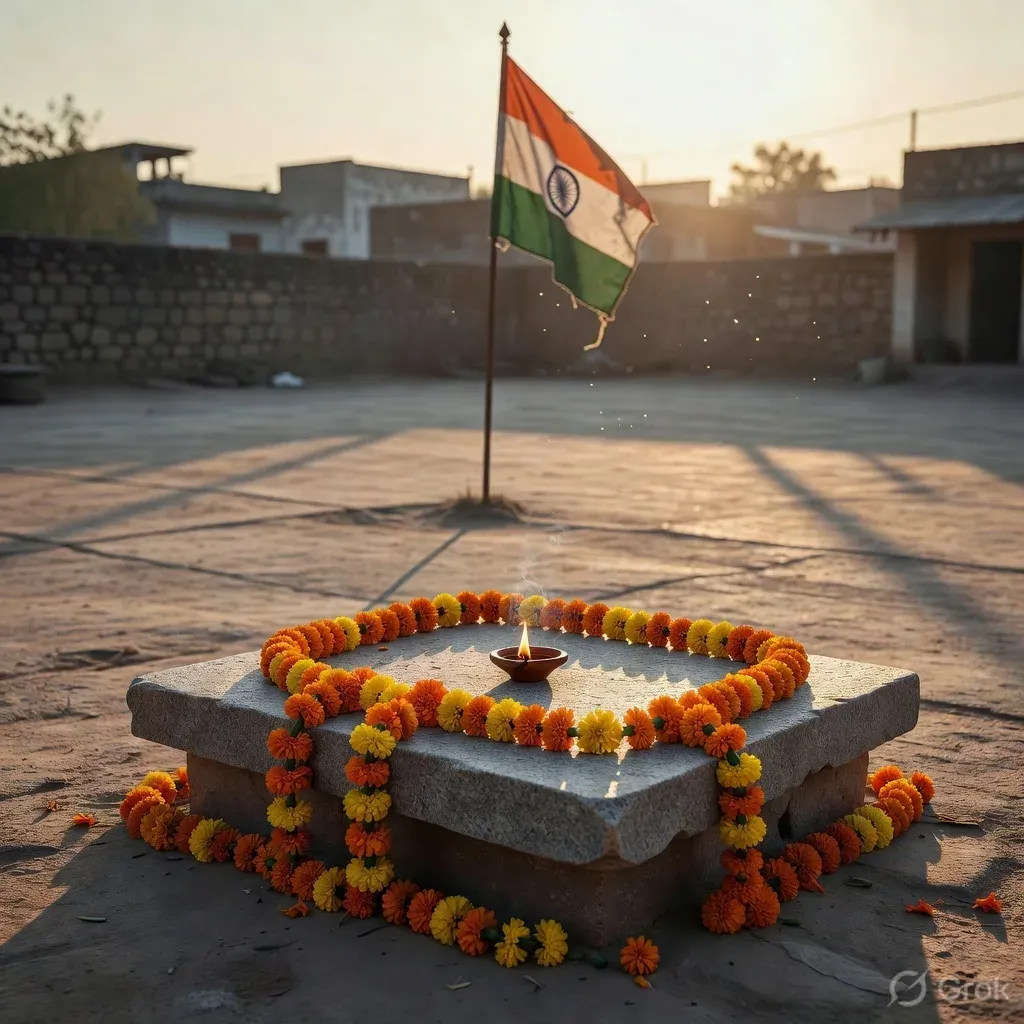 Smriti Irani Pays Tribute on Ballia Balidan Diwas