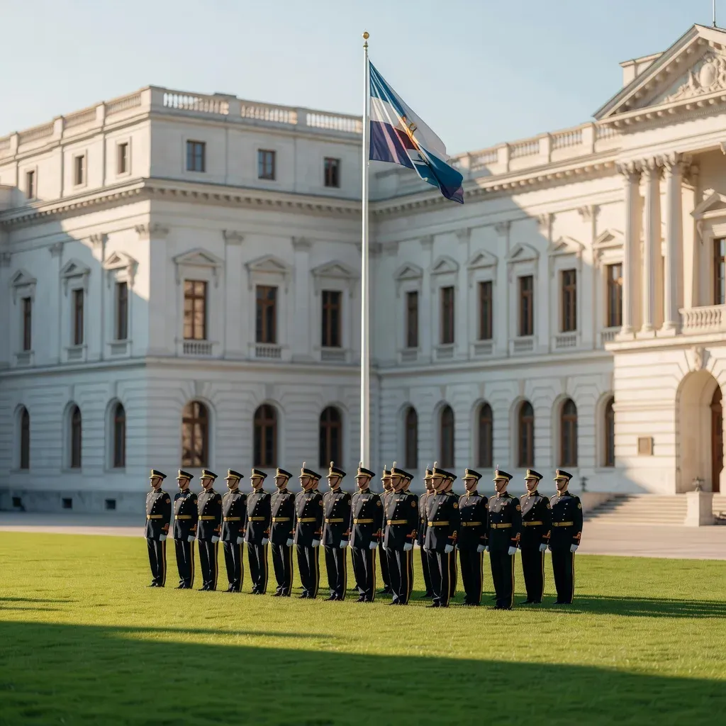 Trump Hosts State Arrival Ceremony and Honor Guard Review