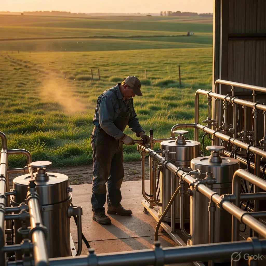 Vivek Ramaswamy Bets on Dairy Processing to Revive Ohio Farms