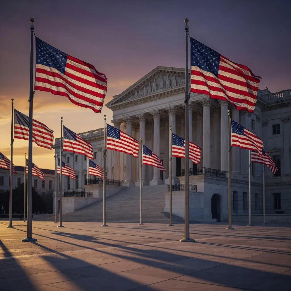 White House Marks July 4 Eve With Patriotic Flag Emoji Post