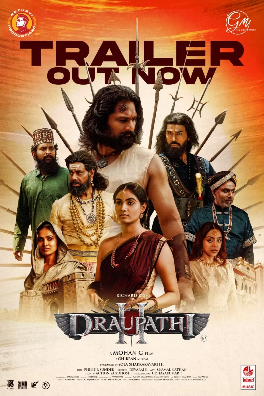 Why has Mohan G Kshatriyan's 'Draupathi 2' release been postponed to January 23?