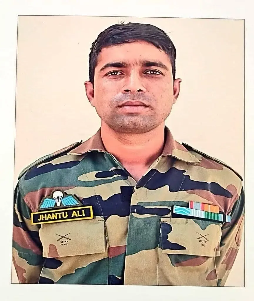 The Remains of Paratrooper Jhantu Ali Sheikh Return to His Bengal Village