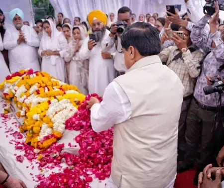 Ujjain Student Gurkirat Singh Manocha's Remains Repatriated from Canada; CM Yadav Pays Respects