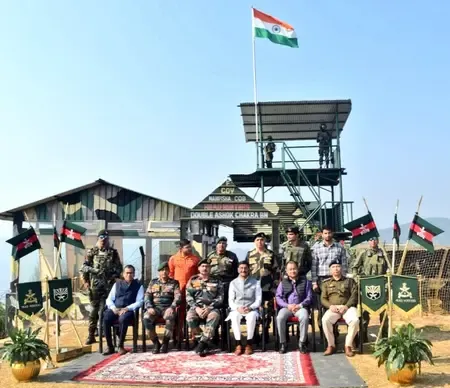 Defence Minister Evaluates Assam Rifles' Readiness and Security Measures Along India-Myanmar Border
