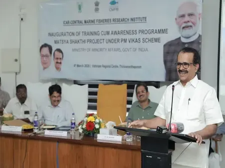 George Kurian Unveils Matsya Shakti Training Program for Coastal Minority Fishers in Kerala