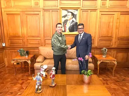 How Did MoS Margherita Engage with Ecuadorian Prez?