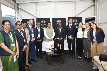 Did MoS Pabitra Margherita Reach South Africa for G20 Meeting?