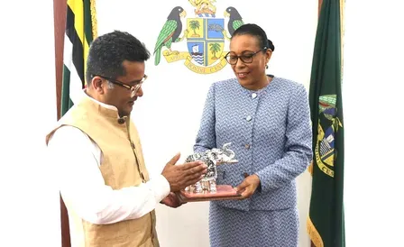 MoS Pabitra Margherita meets Dominica President Sylvanie Burton, eyes stronger bilateral ties