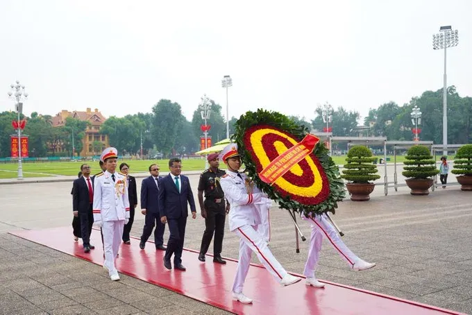 MoS Pabitra Margherita pays tribute to Ho Chi Minh at Hanoi Mausoleum