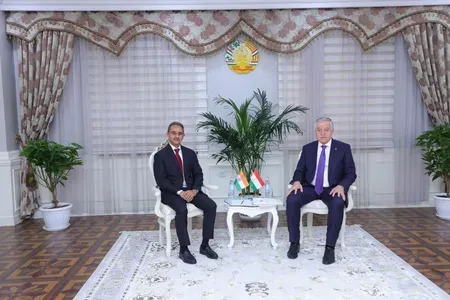 India-Tajikistan ties: MoS Kirti Vardhan Singh meets FM Muhriddin in Dushanbe