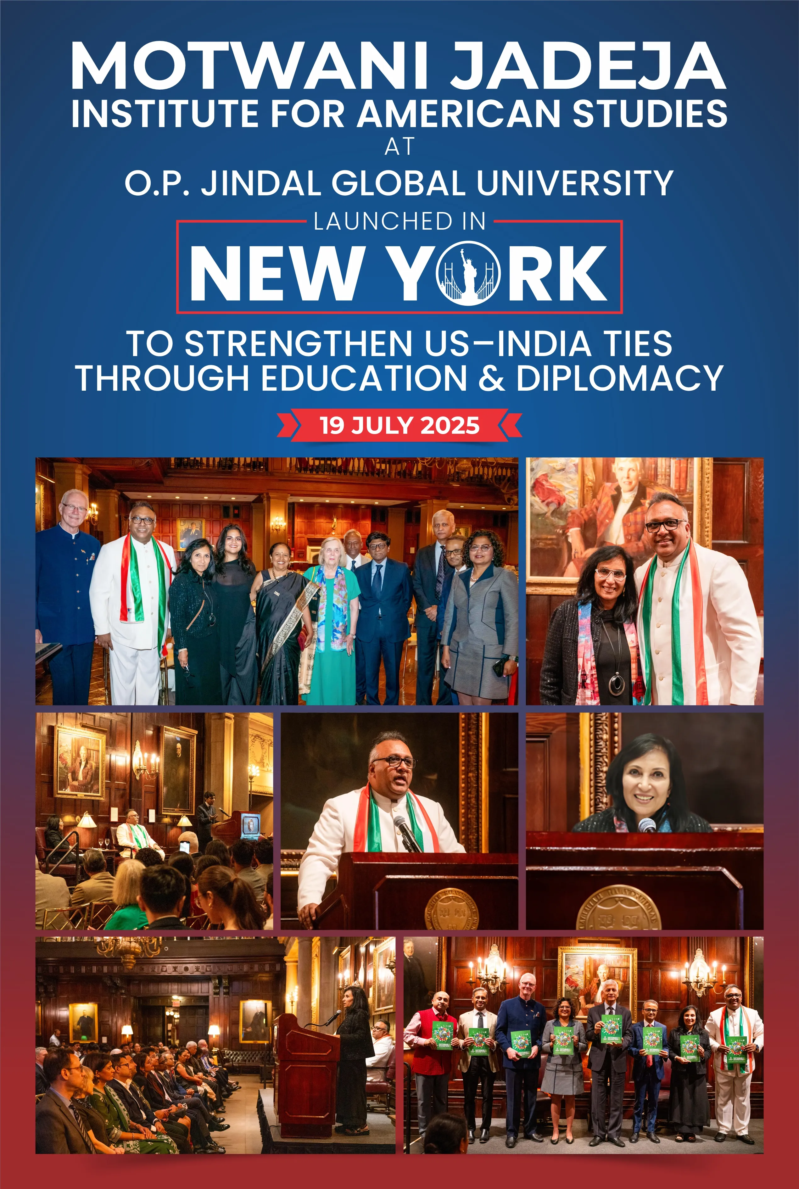 How is the Motwani Jadeja Institute for American Studies Strengthening Indo-US Ties?