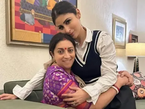 Mouni Roy Wishes Happy Birthday to Smriti Irani with Heartfelt Message