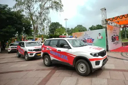 What Major Services Will Be Available on '112' in Madhya Pradesh?