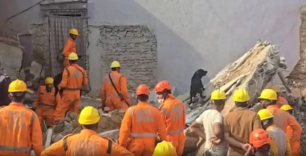 Madhya Pradesh Building Collapse: Rescue Efforts Underway as Investigation Begins