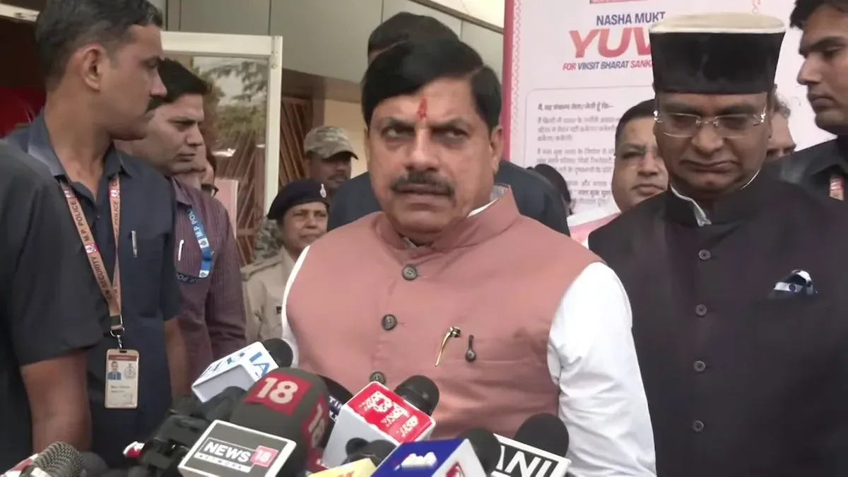 MP CM Dr. Mohan Yadav backs PM Modi's Nasha Mukt Yuva Abhiyan