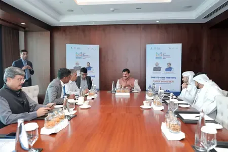 What Investment Talks Did MP CM Mohan Yadav Have with DP World in Dubai?